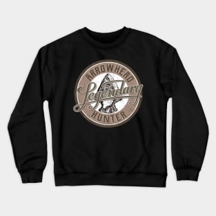 Funny Arrowhead Collecting Vintage Look Gifts Crewneck Sweatshirt